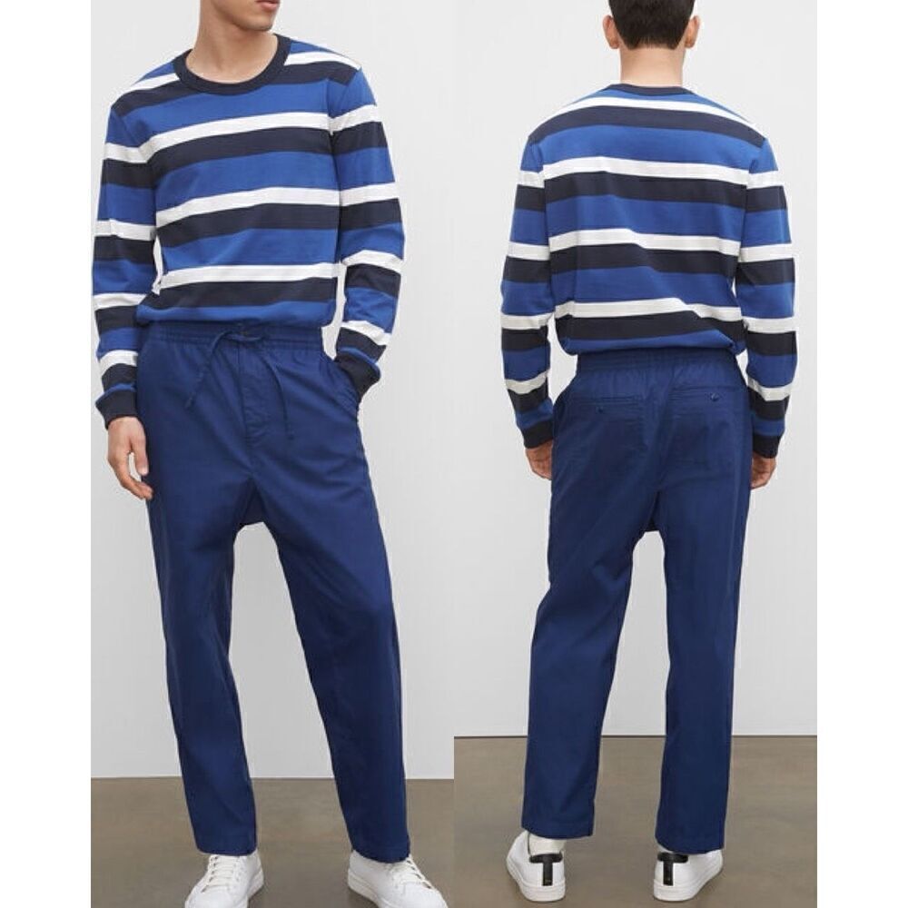 Club Monaco NWT Men’s Resort Navy relaxed fit lounge jogger Size XL